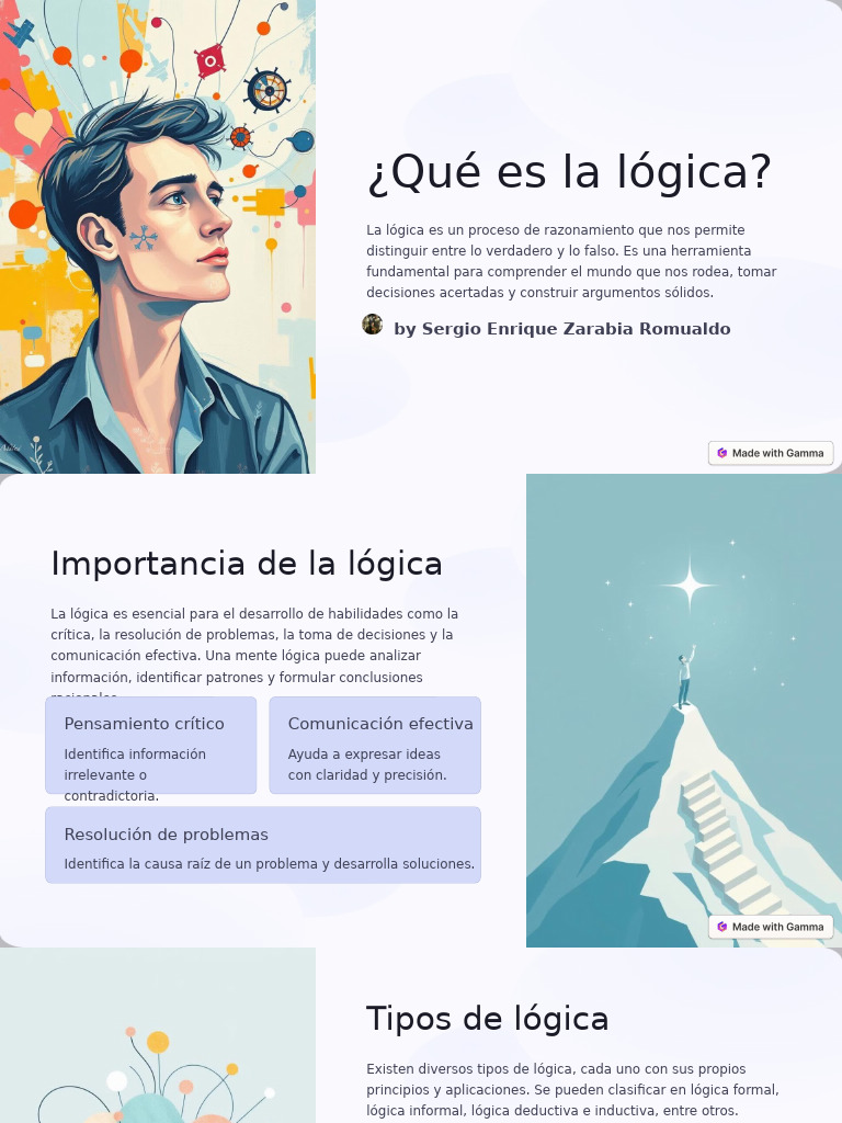 Importancia y tipos de lógica en el razonamiento | PDF | Lógica