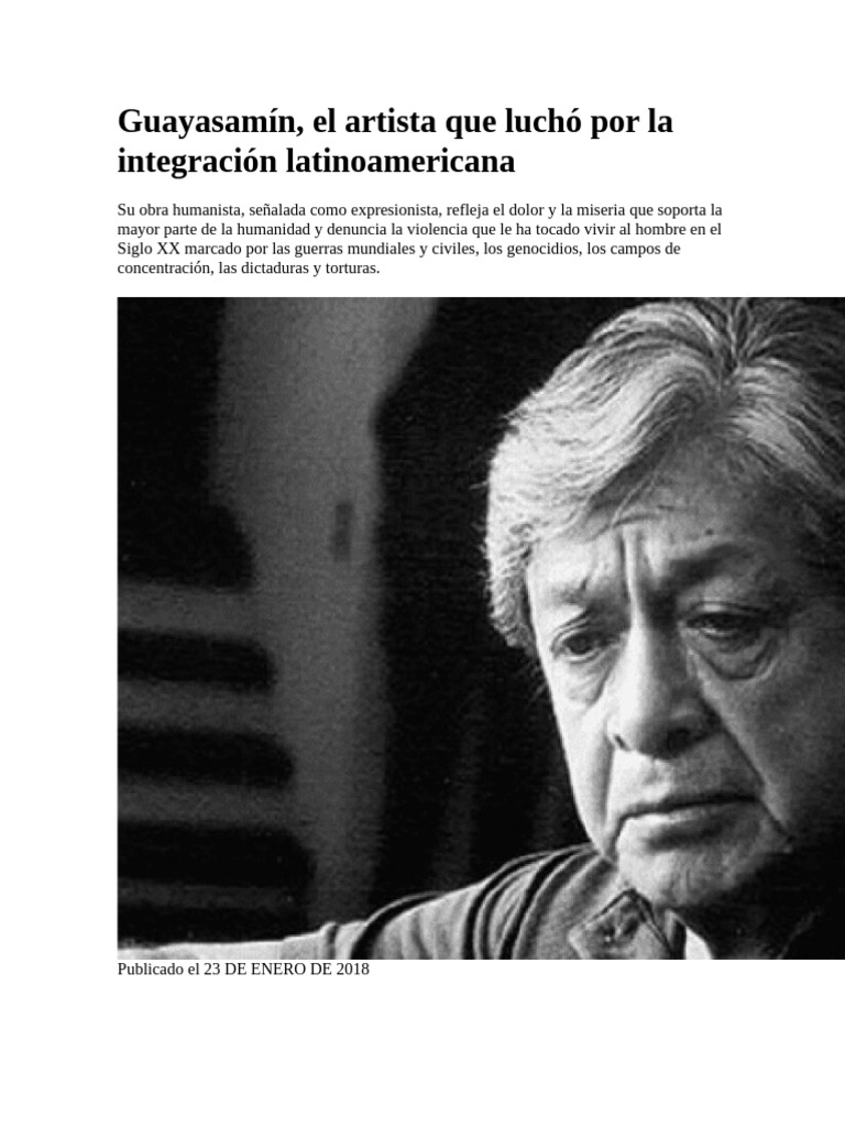 Guayasamín Pdf