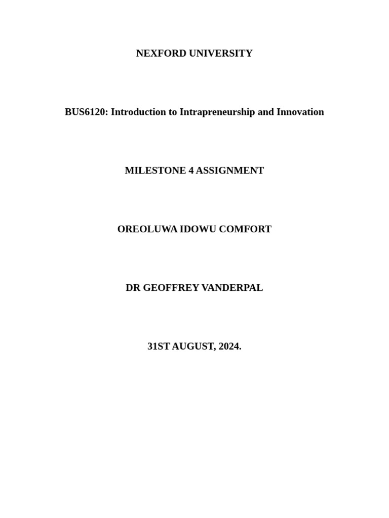 Bus 6120 - Module 4 | PDF
