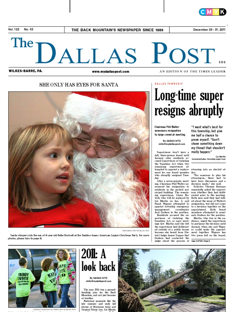 The Dallas Post 12252011 PDF Wilkes Barre Property Tax