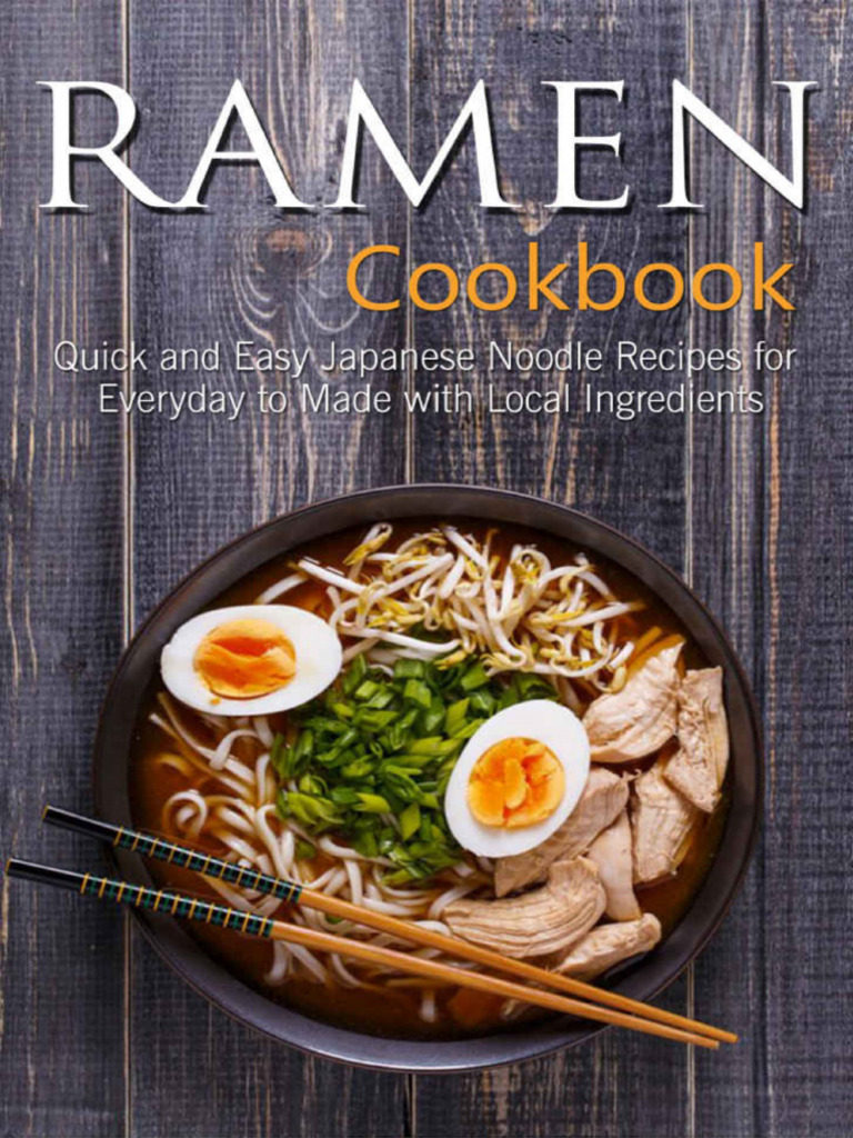 Barton Maggie - Ramen Cookbook | PDF | East Asian Cuisine | Prepared Foods