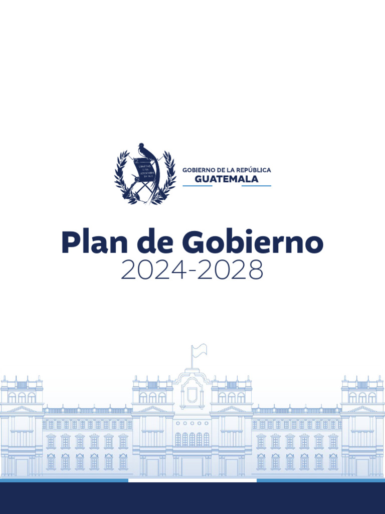 Plan de Gobierno Republica de Guatemala 2024 2028 | PDF