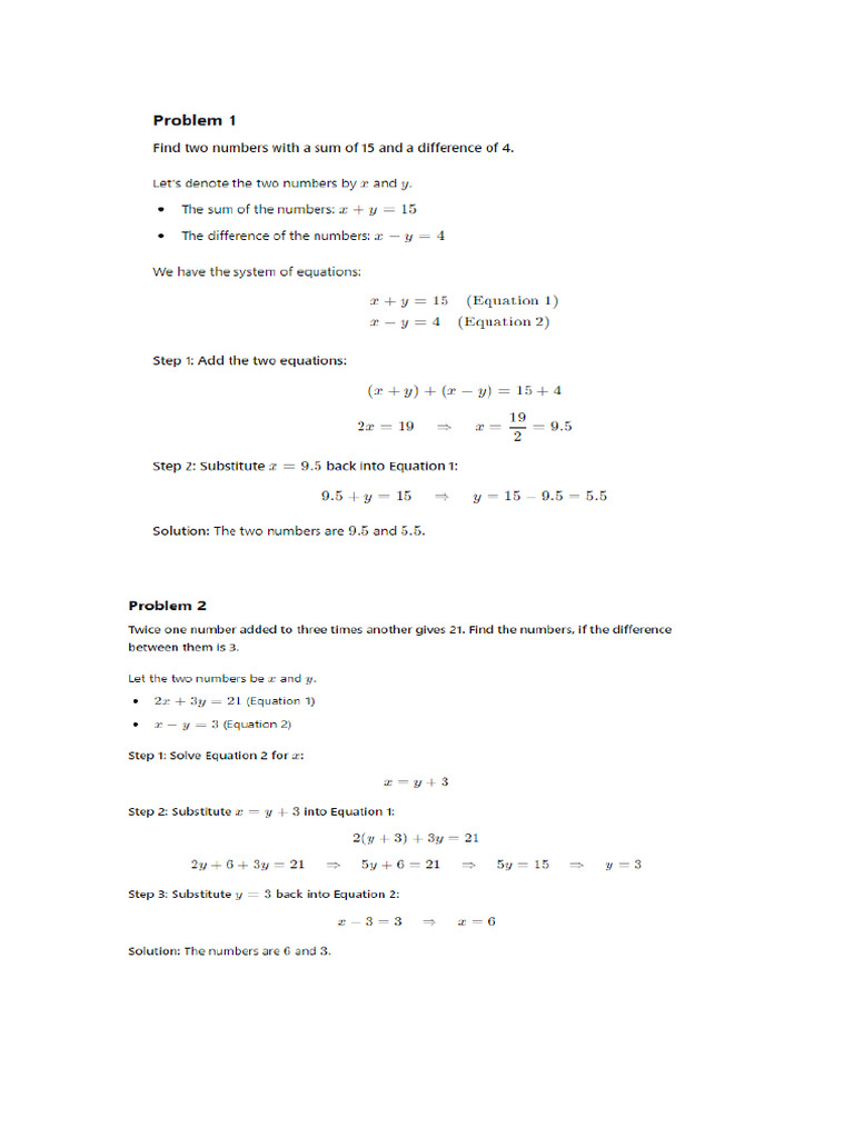 Exercise 25 Solve Complete | PDF