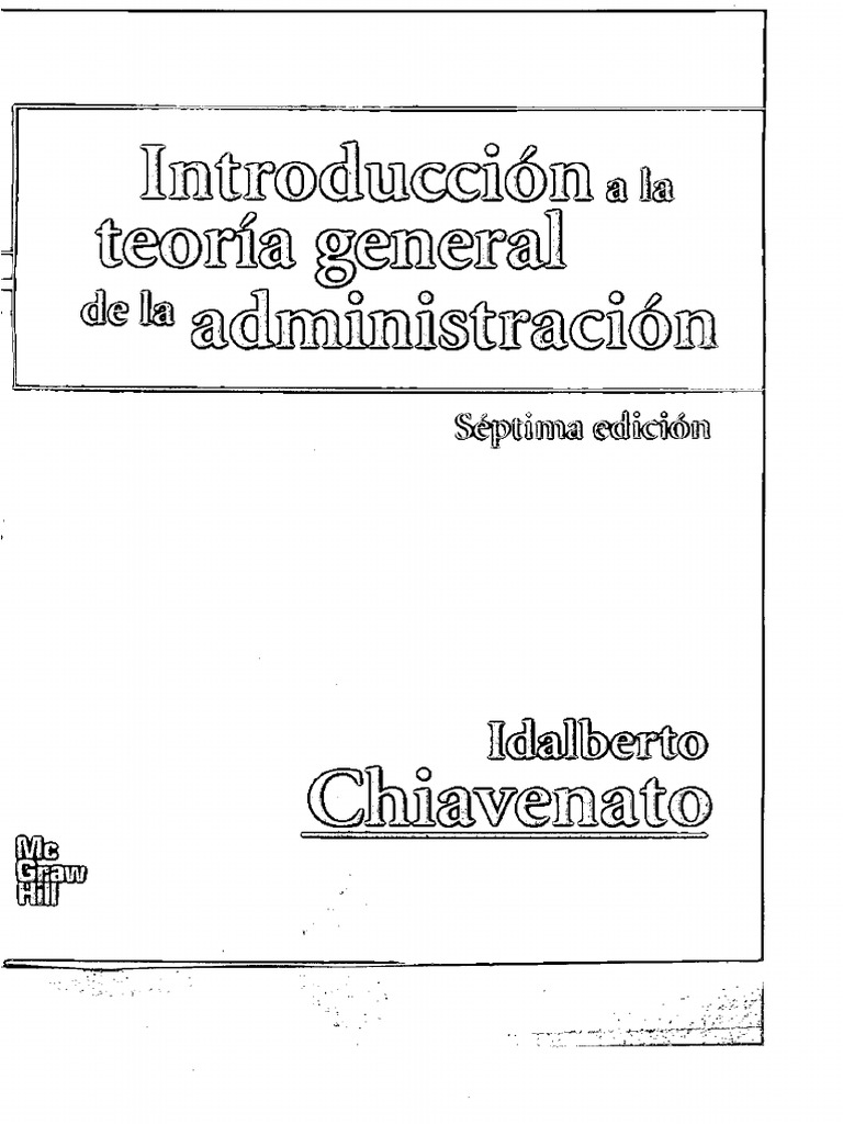 Cap Ii Idalberto Chiavenato Pdf