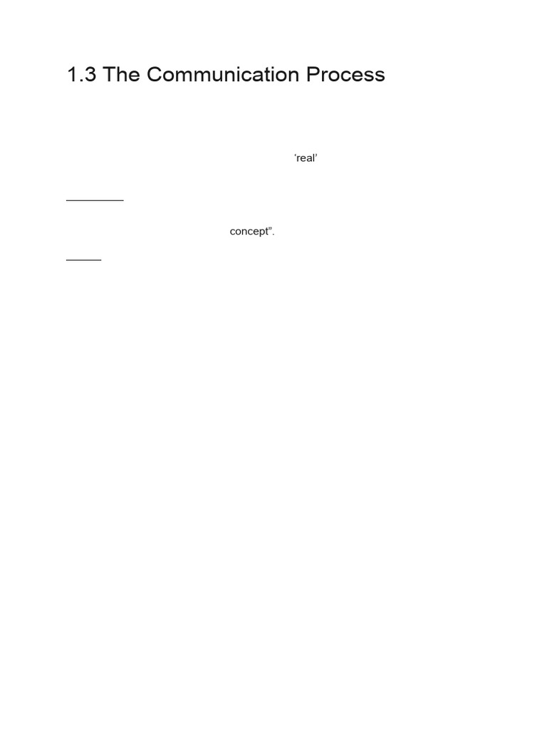Non Verbal Communication | PDF