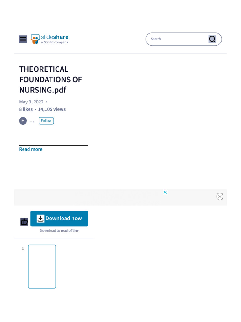 Theoretical foundations of nursing pdf pdf