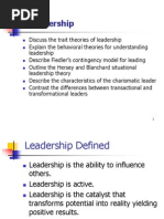 Leadership in A Nutshell