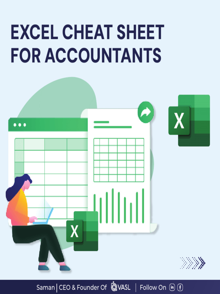 Excel Cheat Sheet For Accountants | PDF