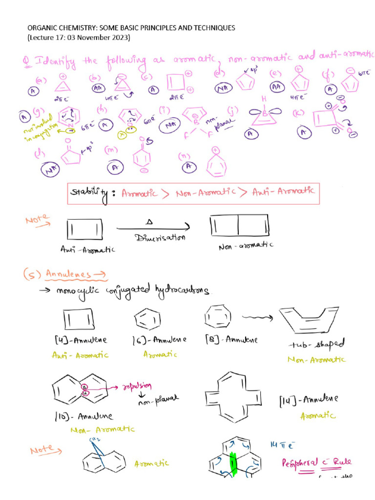 Organic Chemistry Some Basic Principles and Techniques Lec 17 03 | PDF