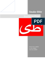 Snake Bite - Business Plan