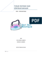 Yori Yori Boutique - Bussiness Plan