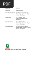 Download Course Hebrew Grammar by acadjoki SN76459353 doc pdf