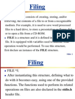 Filing: FILE Is A Structure and It Is Defined in The Stdio.h Header