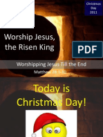 Worship Jesus, The Risen King