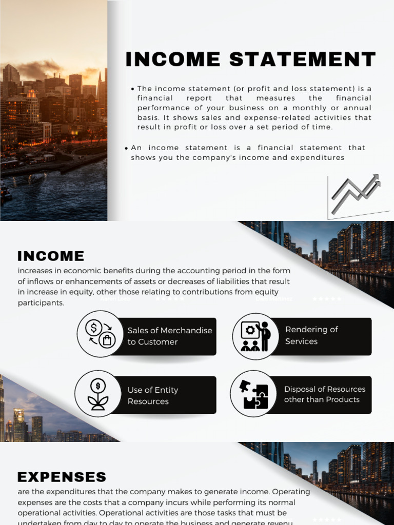Income Statement | PDF