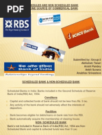 Scheduled Bank & Non-scheduled Bank