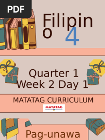 Filipino 4 Matatag q1