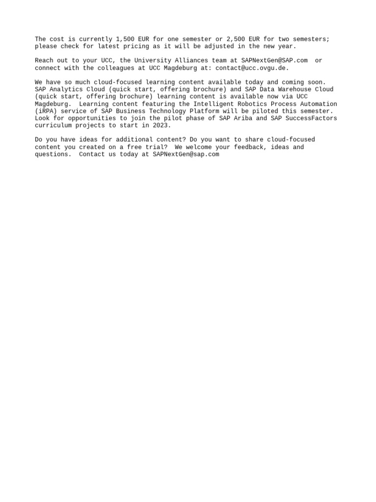 Sap ibp license cost pdf