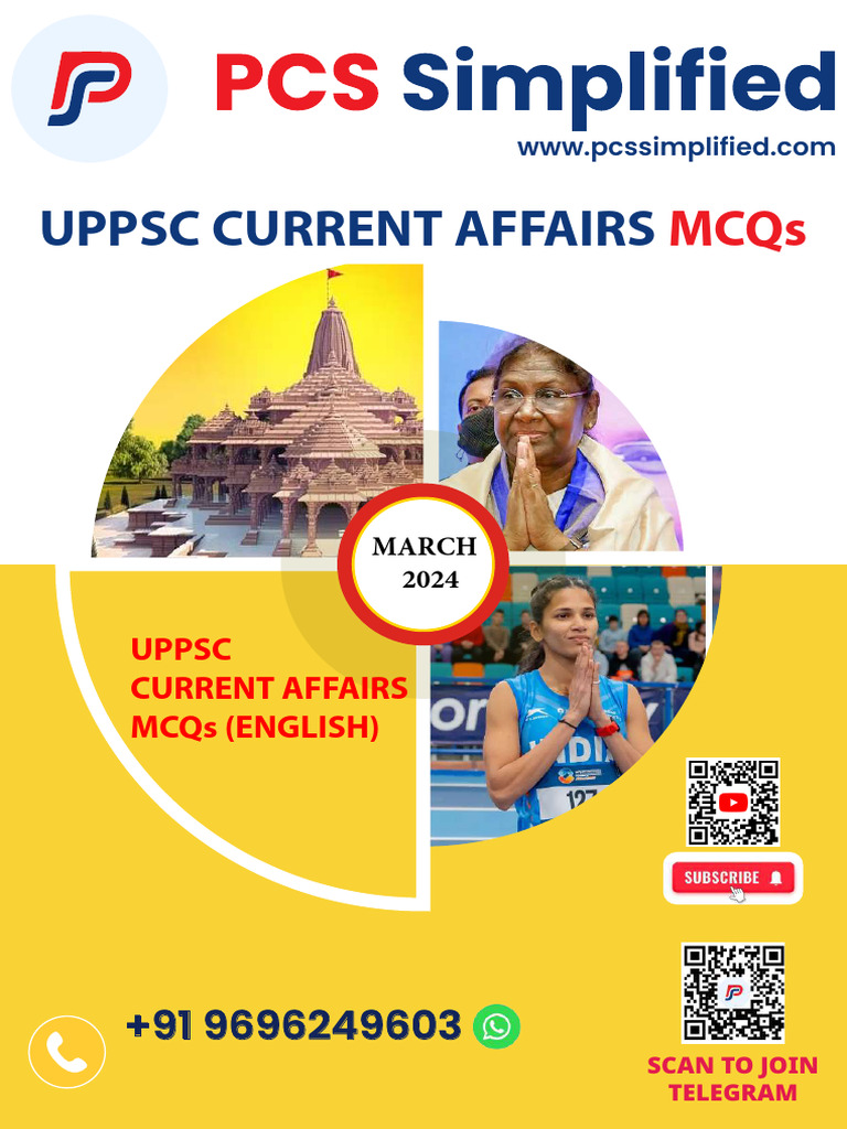 MCQ March CA 2024 English | PDF