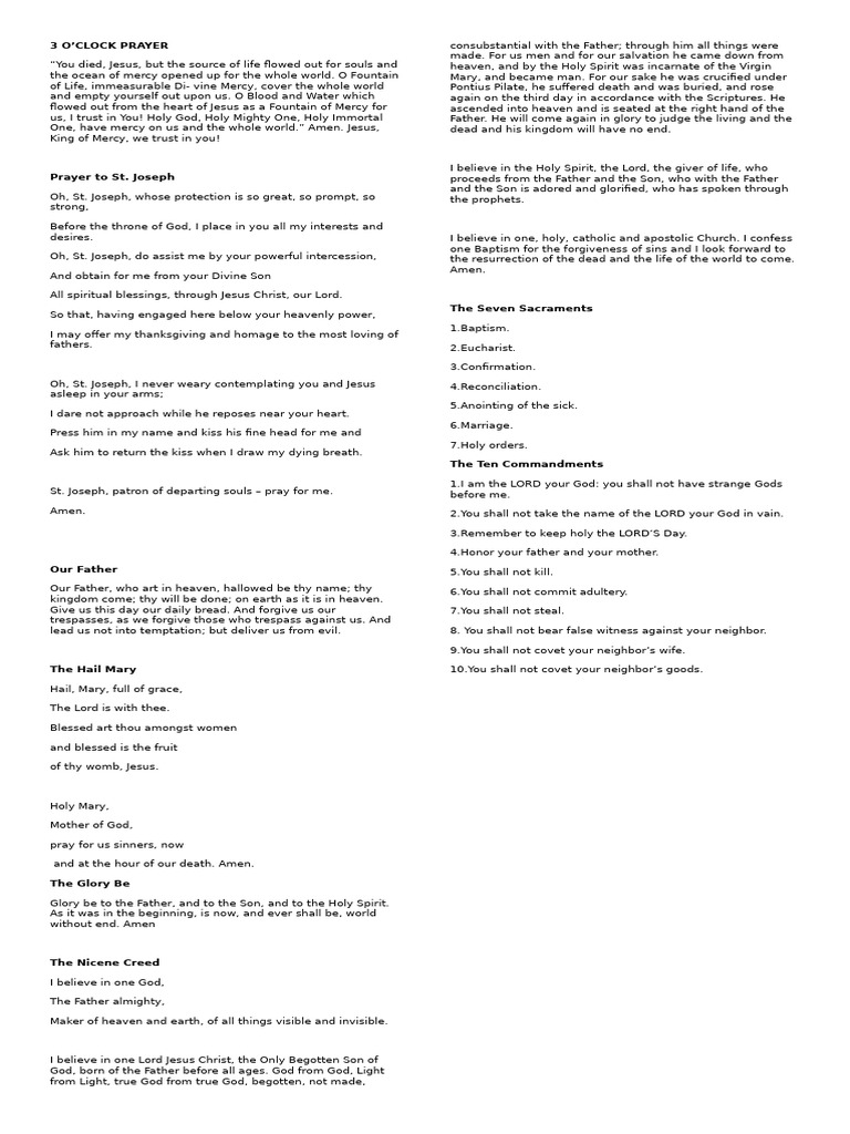 Prayers | PDF