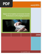 Download analySEEs Report Impact of Corruption on Economic Growth Performance in Developing Countries by Analysees Consulting Group SN7646628 doc pdf