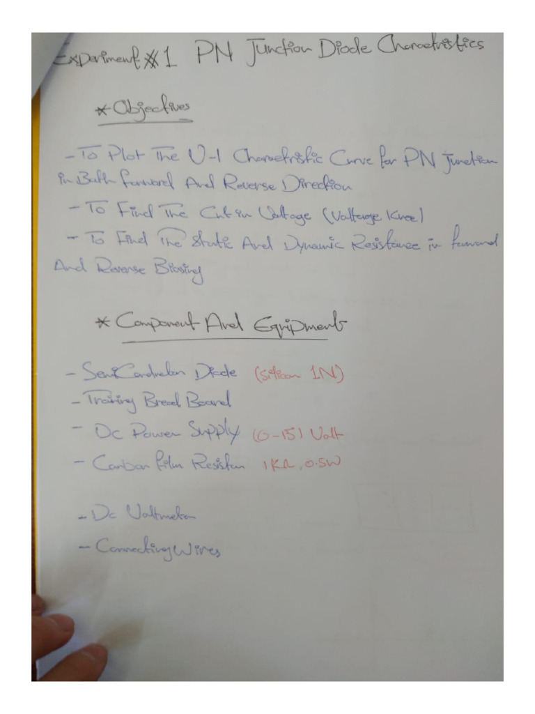 Electronics Lab 1 Pdf