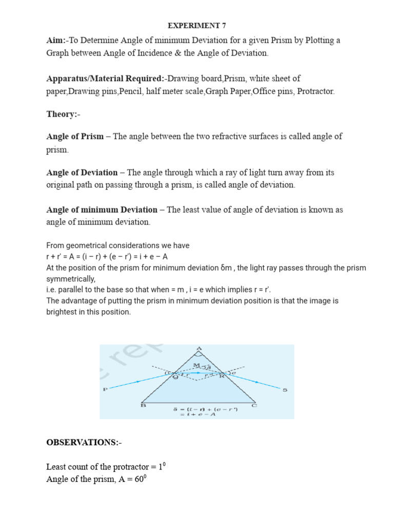 Experiment 7 | PDF