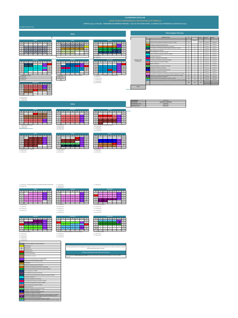 SETR CALENDARIO 6 F - VRB | PDF