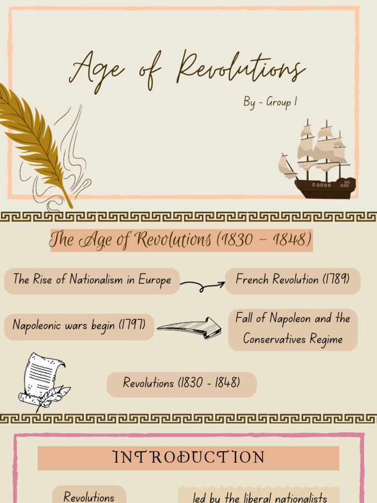 Age of Revolutions: 1830-1848 Overview | PDF | Nationalism | Politics