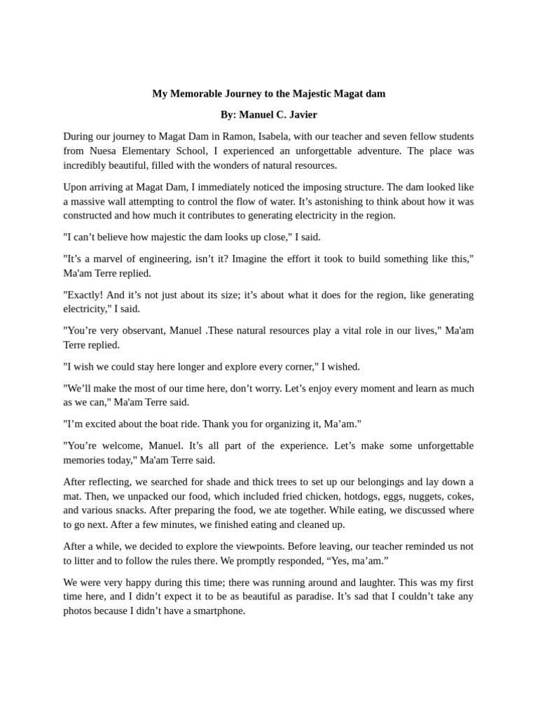 Travelogue Final Manuel | PDF