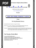 Download The Thunder Perfect Mind Nag Hammadi by Rev Dr Ray Pasold SN7646763 doc pdf