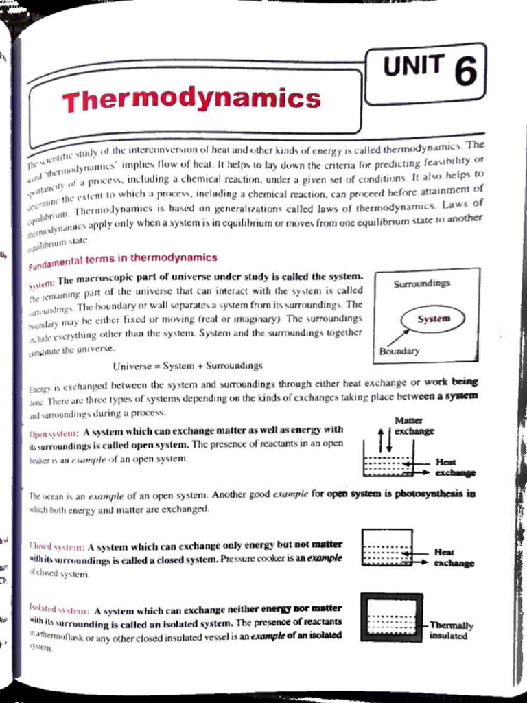 Thermodynamics 1 | PDF