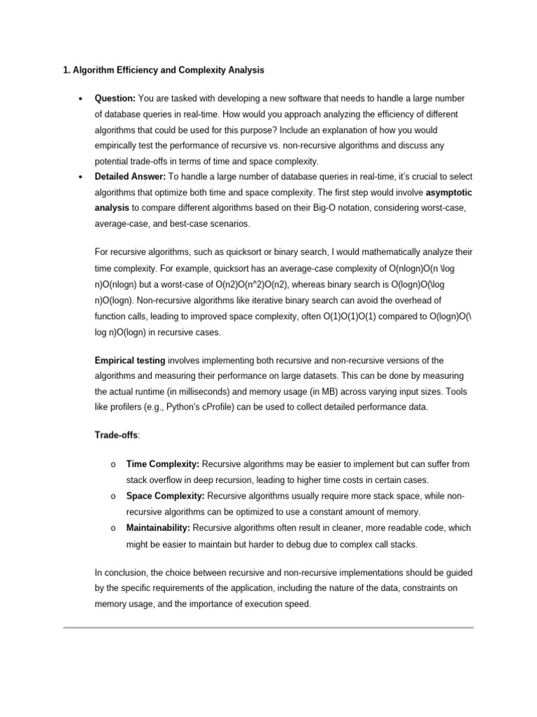 DAA Assesment Key | PDF