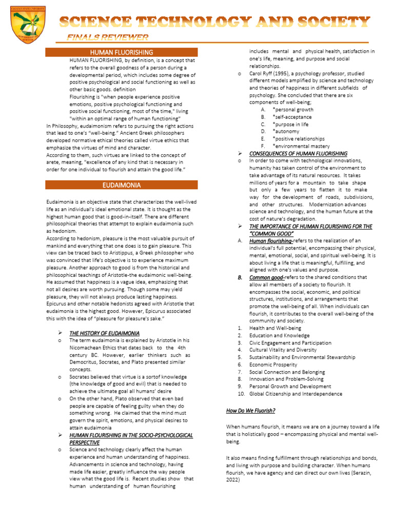 Science Technology and Society Reviewer | PDF