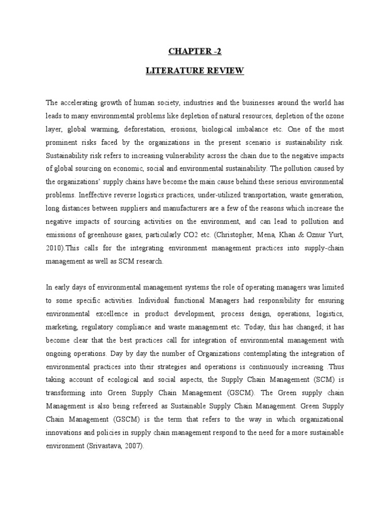 Literature review format picture