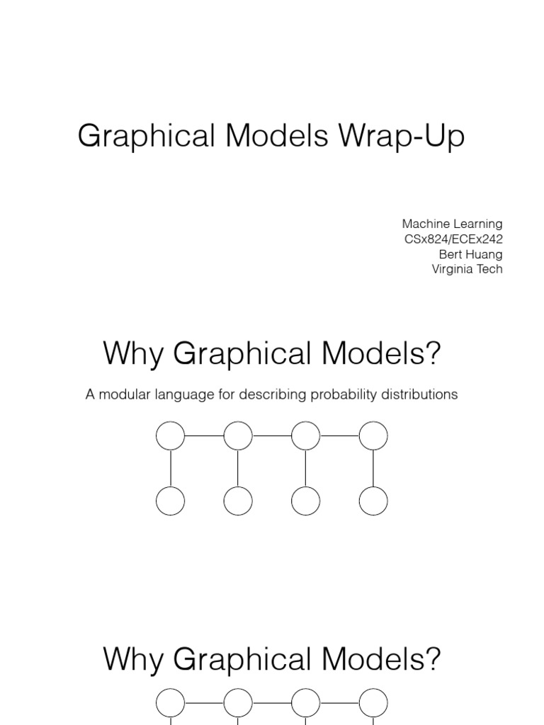 21.1-Graphical Models Wrap-Up | PDF