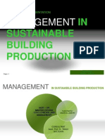 Management Sustainable Building