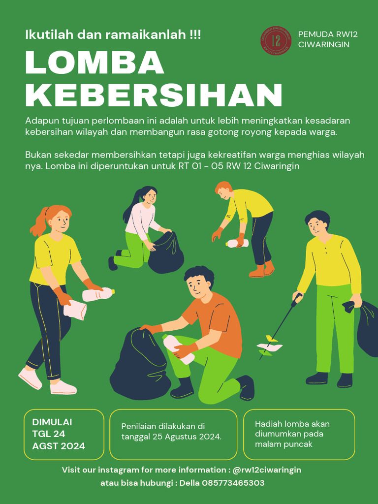 Lomba kebersihan pdf 2 pdf