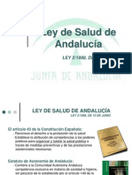 Tema 4. Ley de Salud de Andalucia