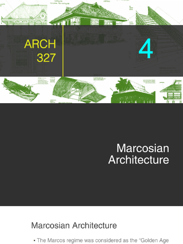 Marcosian Architecture To Contemporary Philippine Architecture | PDF