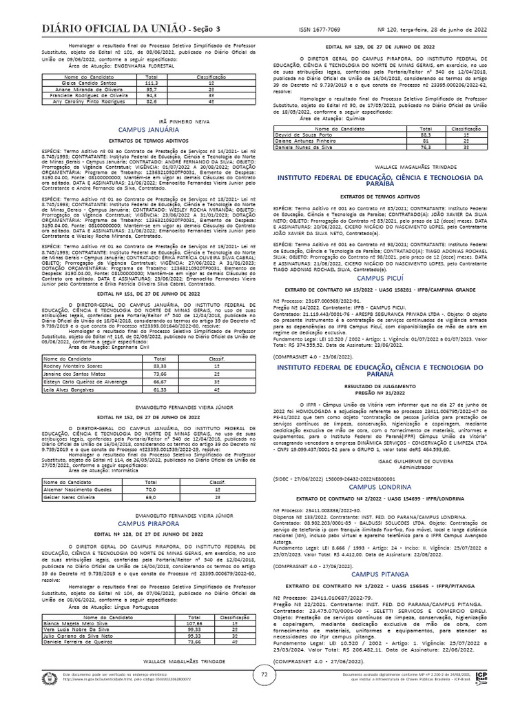 DOU Info e Civil | PDF