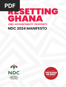 Official NDC Manifesto 2024 PDF Download