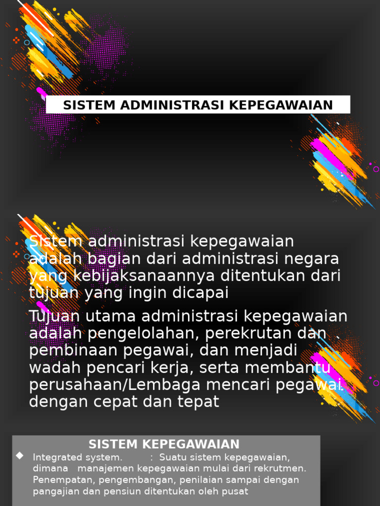 Sistem Digitalisasi dalam Pengelolaan Kepegawaian