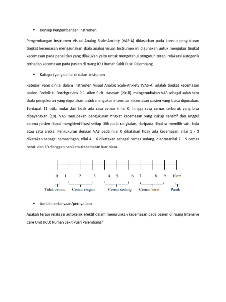 Konsep Pengembangan Instrumen | PDF
