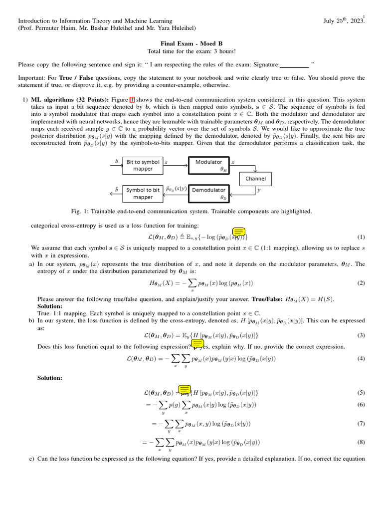 It exam 2023 update haim pdf