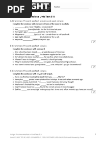 Insight Pre-Intermediate