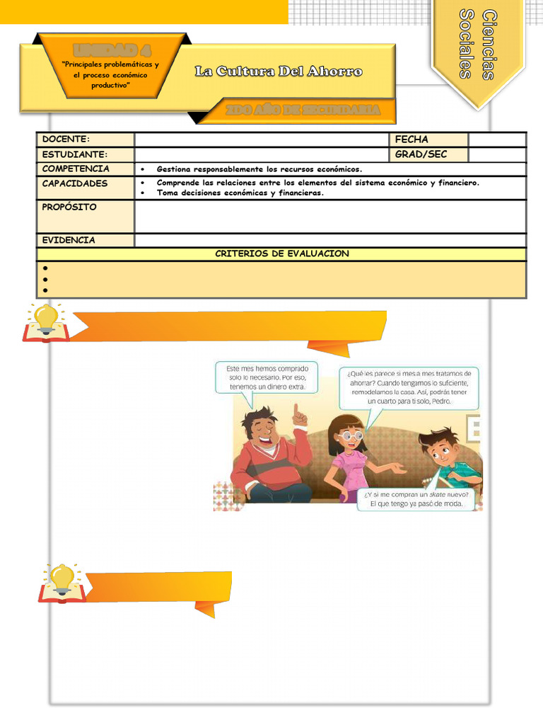 Ficha de Actividad CCSS 2° - Semana 3.uu | PDF