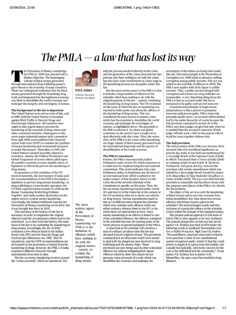 PMLA | PDF