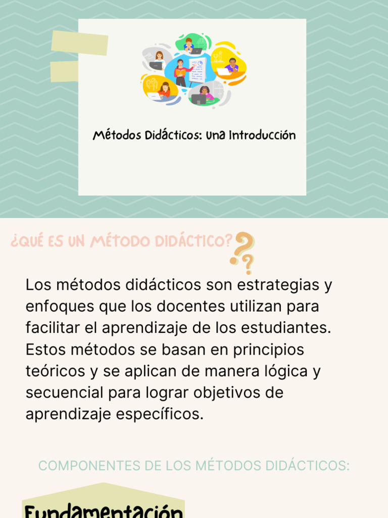 Metodos De Enseñanza Pdf Aprendizaje Enseñando