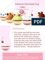 Delicate Premium Chocolate Cupcake